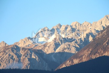 云南丽江玉龙雪山风光