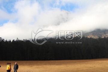 云南丽江玉龙雪山风光