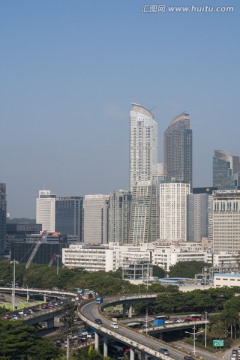 深圳 都市风景 车公庙片区