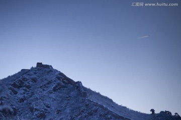 长城雪景