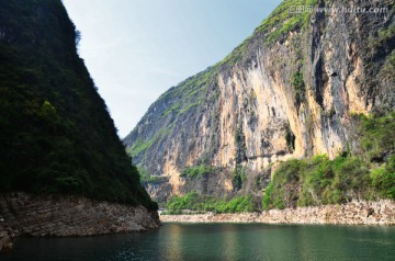 巫山小三峡 巫山库区 巫山山脉