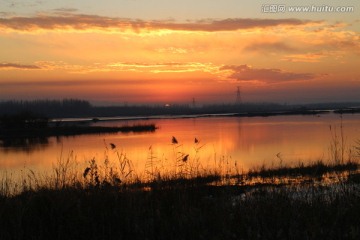 夕阳西下