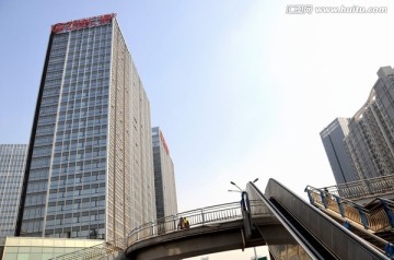 城市建筑 人行天桥