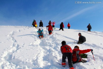 户外滑雪