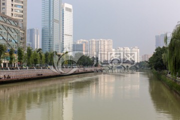 成都锦江城市风光