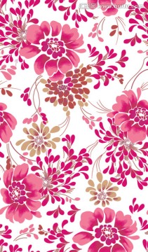 床上用品圖案 花型 花紋 花卉