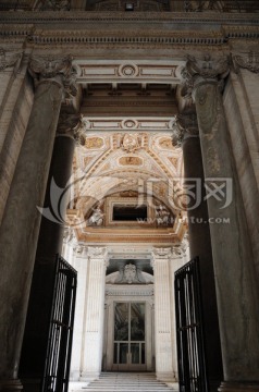 欧洲古建梵蒂冈圣彼得大教堂