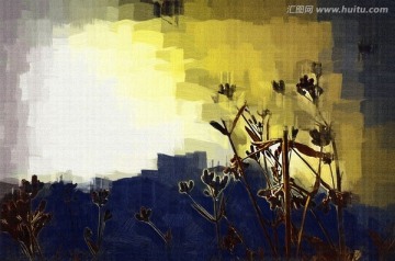 油畫 抽象畫