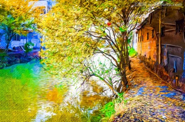 油畫 抽象畫