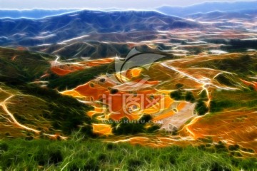 錦繡田園