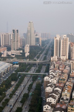 深圳都市风光 滨河大道