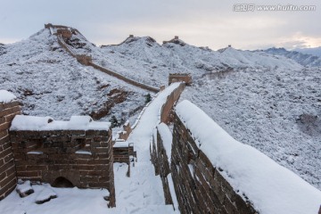 长城冬雪