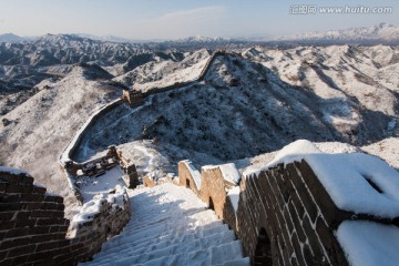 长城冬雪