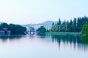 西湖曲院风荷风景