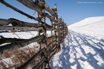 冬日里的雪