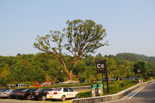 南岳衡山旅游风景区停车场