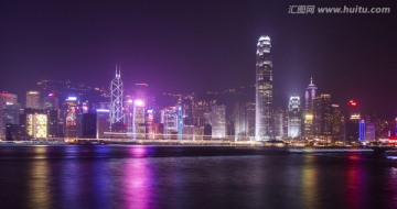 香港维多利亚夜景