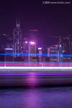 香港维多利亚夜景