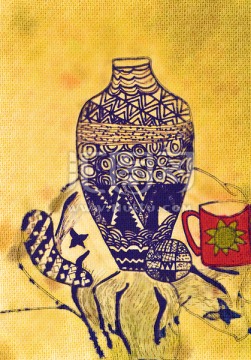 裝飾靜物油畫(huà)