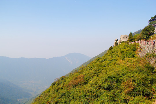 南岳衡山风景区 森林 植被