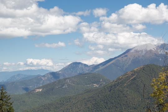 云南香格里拉山地