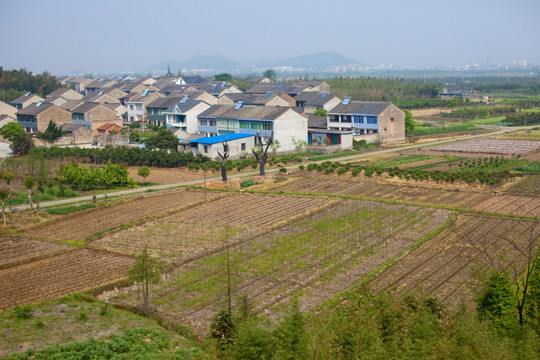 浙江 鄉(xiāng)村 村鎮(zhèn) 鄉(xiāng)鎮(zhèn) 農(nóng)田
