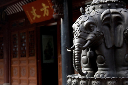 宗教 东方 僧 庭院 寺院 意