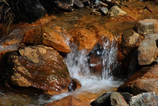 长白山  溪水 溪流 小溪