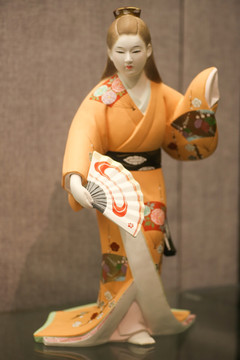 日本歌舞伎雕塑