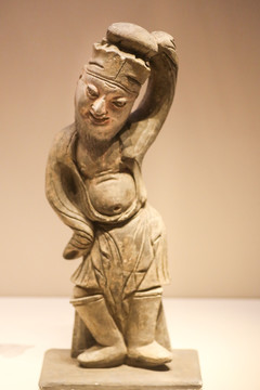 陶瓷歌舞人俑