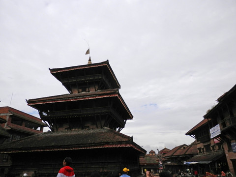 尼泊尔巴德岗杜巴广场神庙