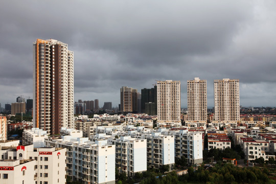 北海城市高层建筑群