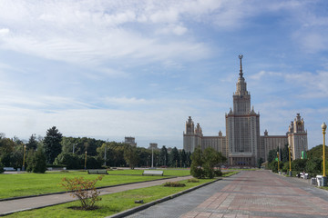 莫斯科大学建筑风光