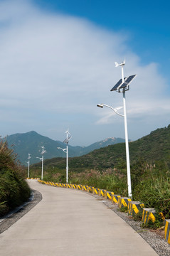 风能光能 路灯 太阳能 风力