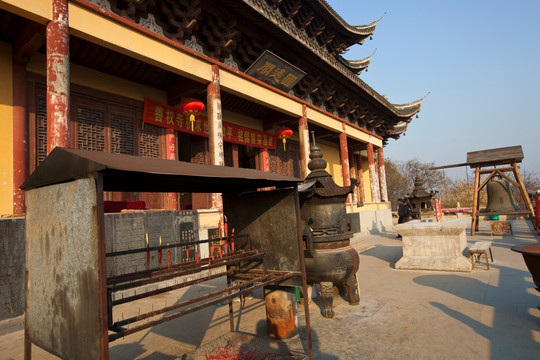 善权寺 寺庙建筑 宜兴 古迹