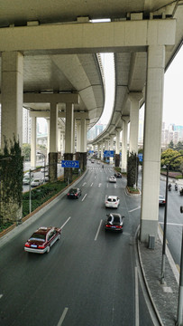 上海 城市交通 淮海路