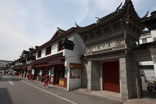 七宝古镇 街道 上海 著名景点