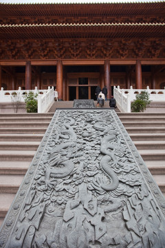 上海静安寺 寺庙建筑 中式建筑