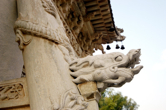 五台山龙泉寺牌楼