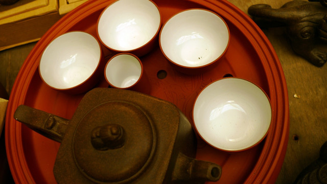 陶瓷工艺 静物 茶壶