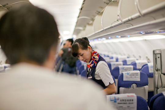 机舱  航空服务 中国航空