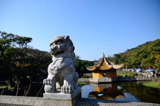 普陀山普济寺风景