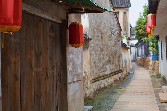 苏州 陆巷古村 传统建筑 古迹