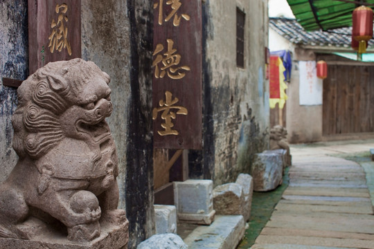 苏州 陆巷古村 传统建筑 古迹