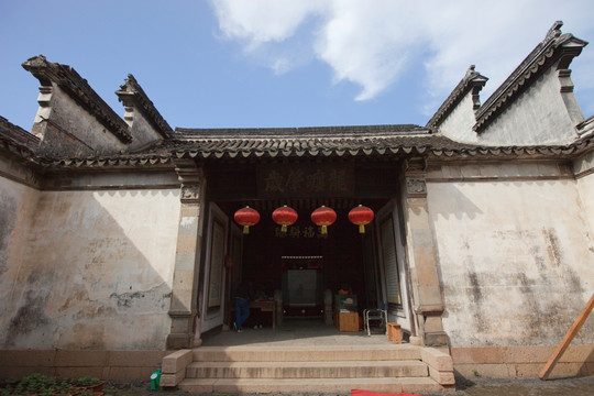 苏州 陆巷古村 传统建筑 古迹