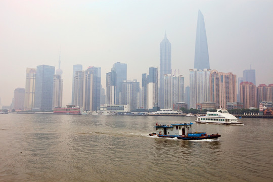 上海外灘 外灘游輪 游船 浦江