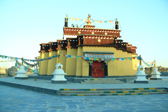 中华民族园藏族建筑 民俗