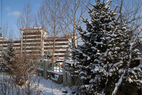 宁静淡泊小山村