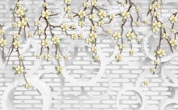 新穎3D壁畫(huà)