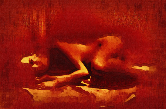 洗澡間裝飾畫(huà)美女